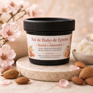 sal de baño manteca karite