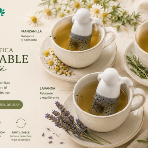 Bolsa de té reutilizable